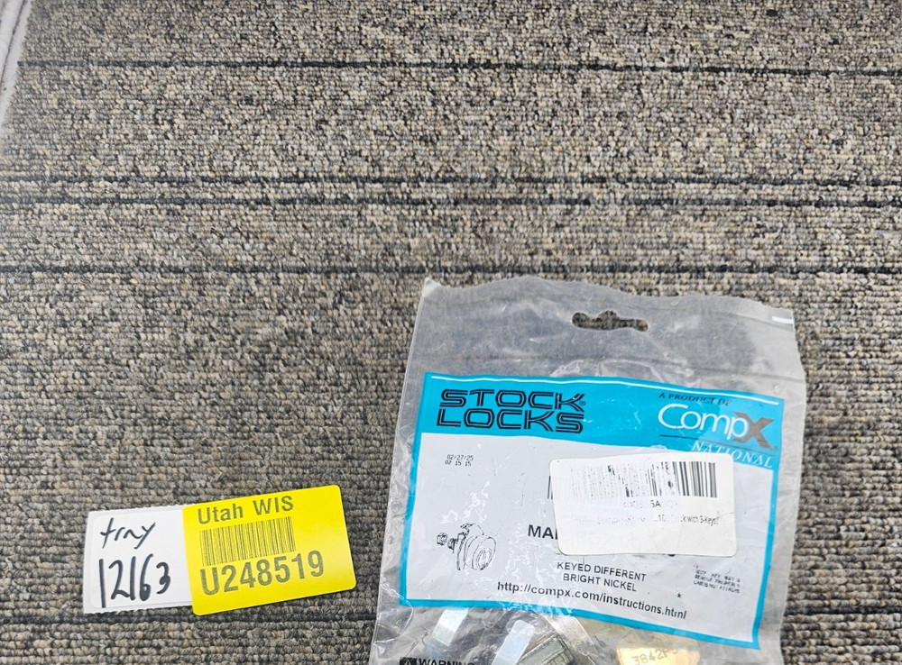 COMPX C9100: USPS-L-1172C High-Security Mailbox Lock w/ Keys - Keyed Differently