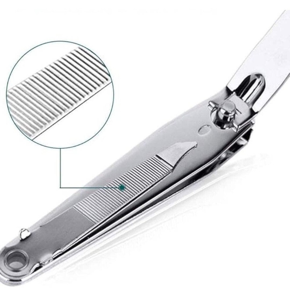 3" Silver Toe Nail Clipper: 1 Pack