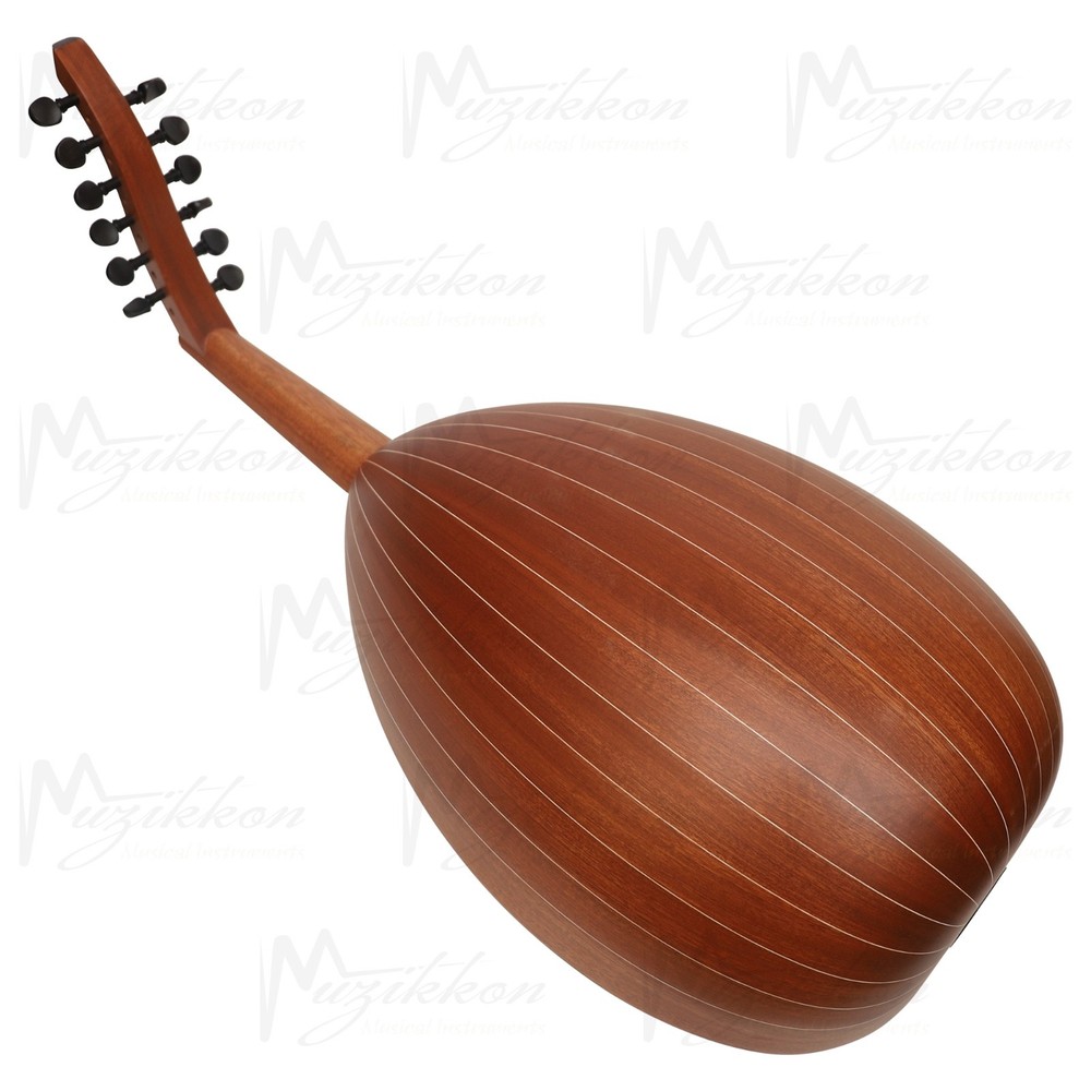 Muzikkon Arabic Oud 12 String Mahogany