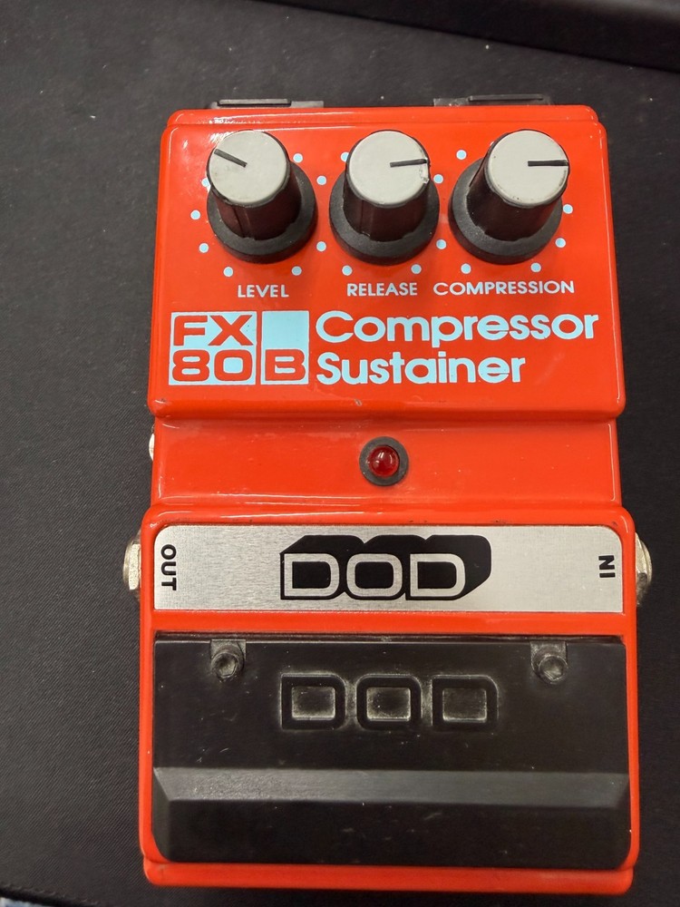 DOD FX80B Compression/Sustainer Guitar Effect Pedal – Used