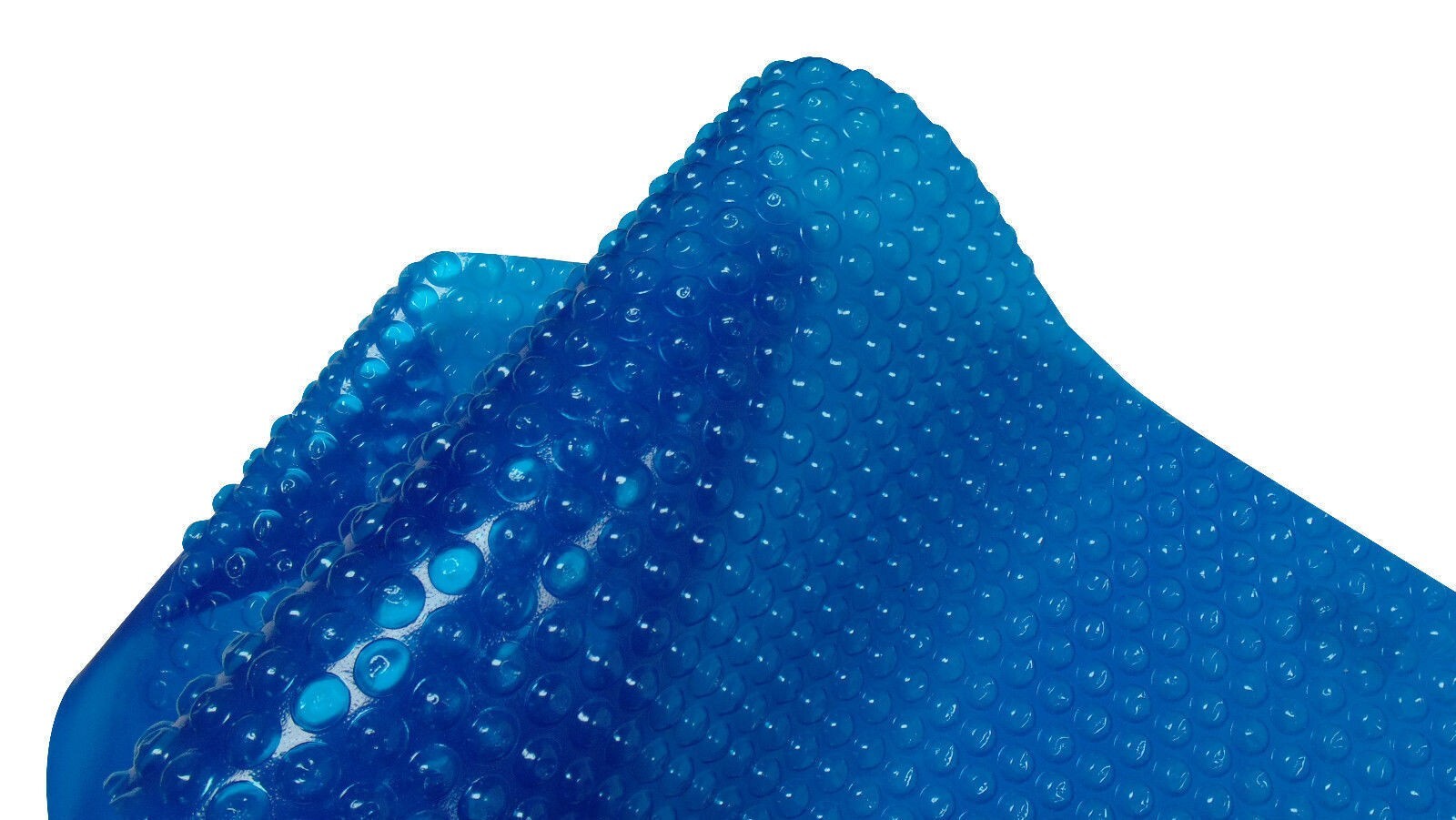 1200 Series Blue Swimming Pool Solar Blanket Cover w/ Grommet Kit - Choose Size