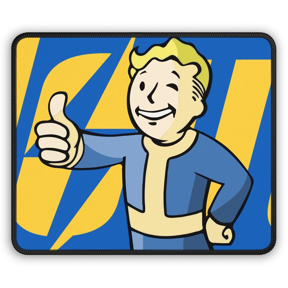 Fallout - TV Show PC Console Game - Custom Design Premium Quality Mouse Pad