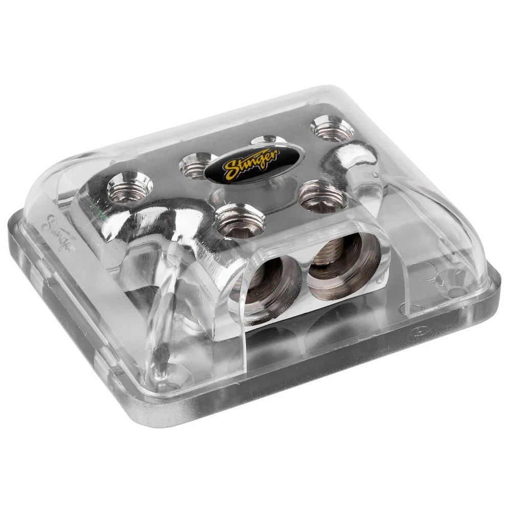 Stinger SPD514 Two 1/0 inputs Four 4 AWG Output Power Distribution Block