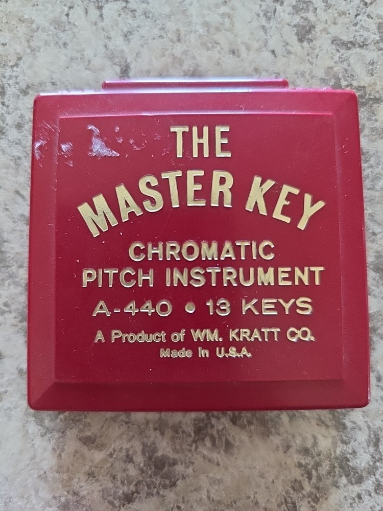 Master Key Chromatic Pitch Pipe A 440 Kratt