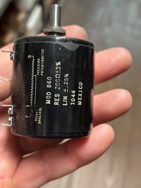 860-11201 SPECTROL POTENTIOMETER NEW SURPLUS