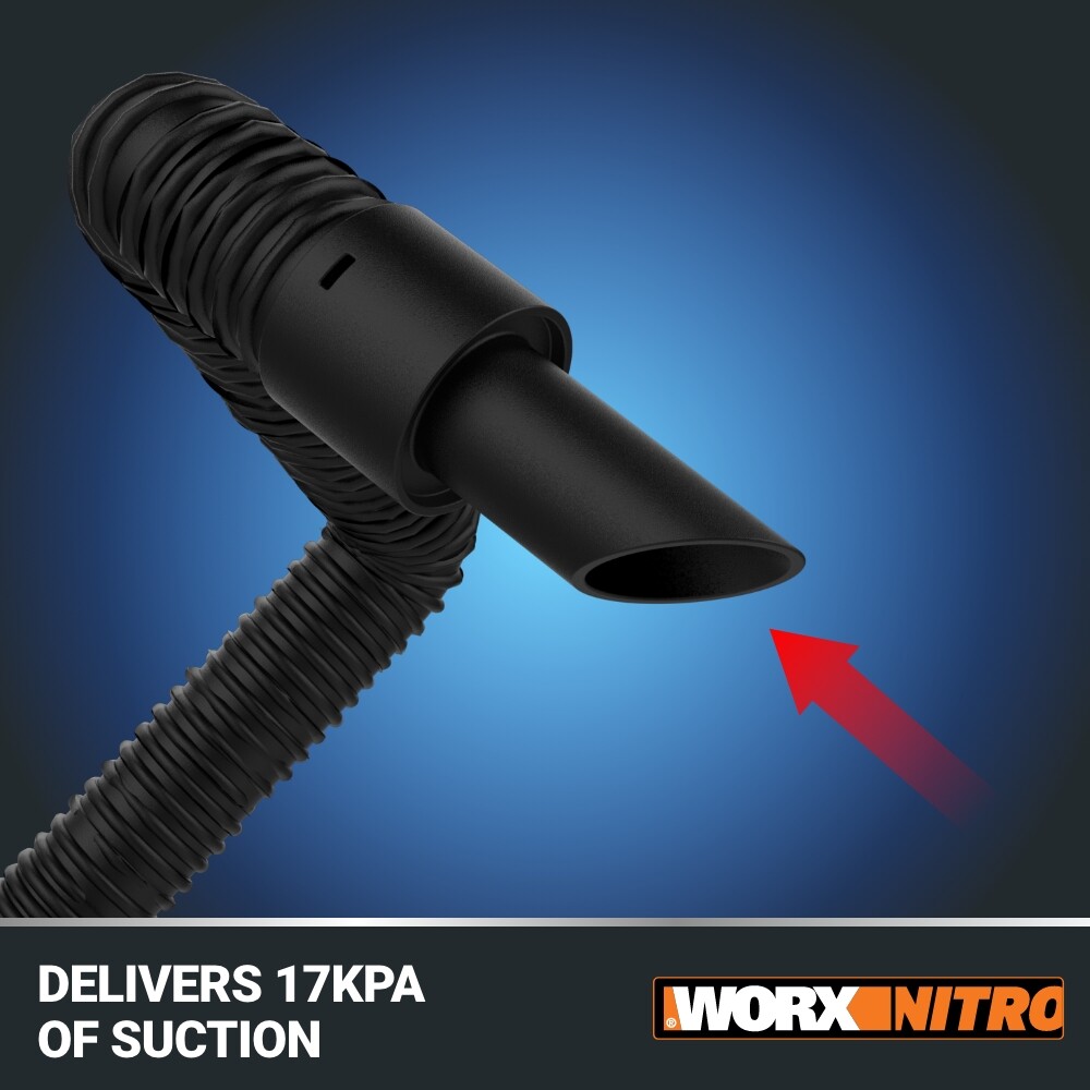 WX031L.9 WORX NITRO 20V 2.1 Gal Cordless Wet/Dry Vacuum - Tool Only