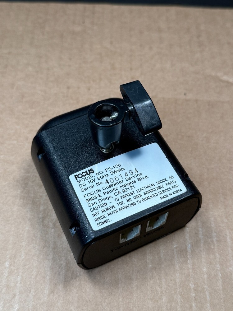 Focus Enhancements DTE Technology FS-100 Camera Only Works!!!