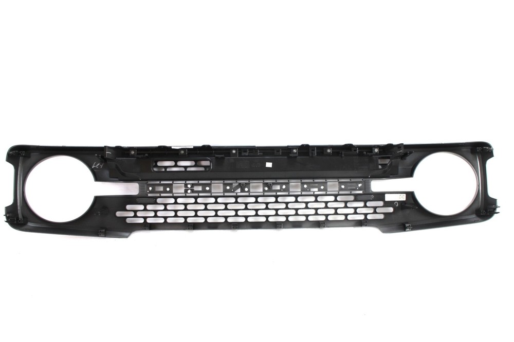 OEM front bumper Carbonized Gray grille molding insert for 2021- 25 Ford Bronco