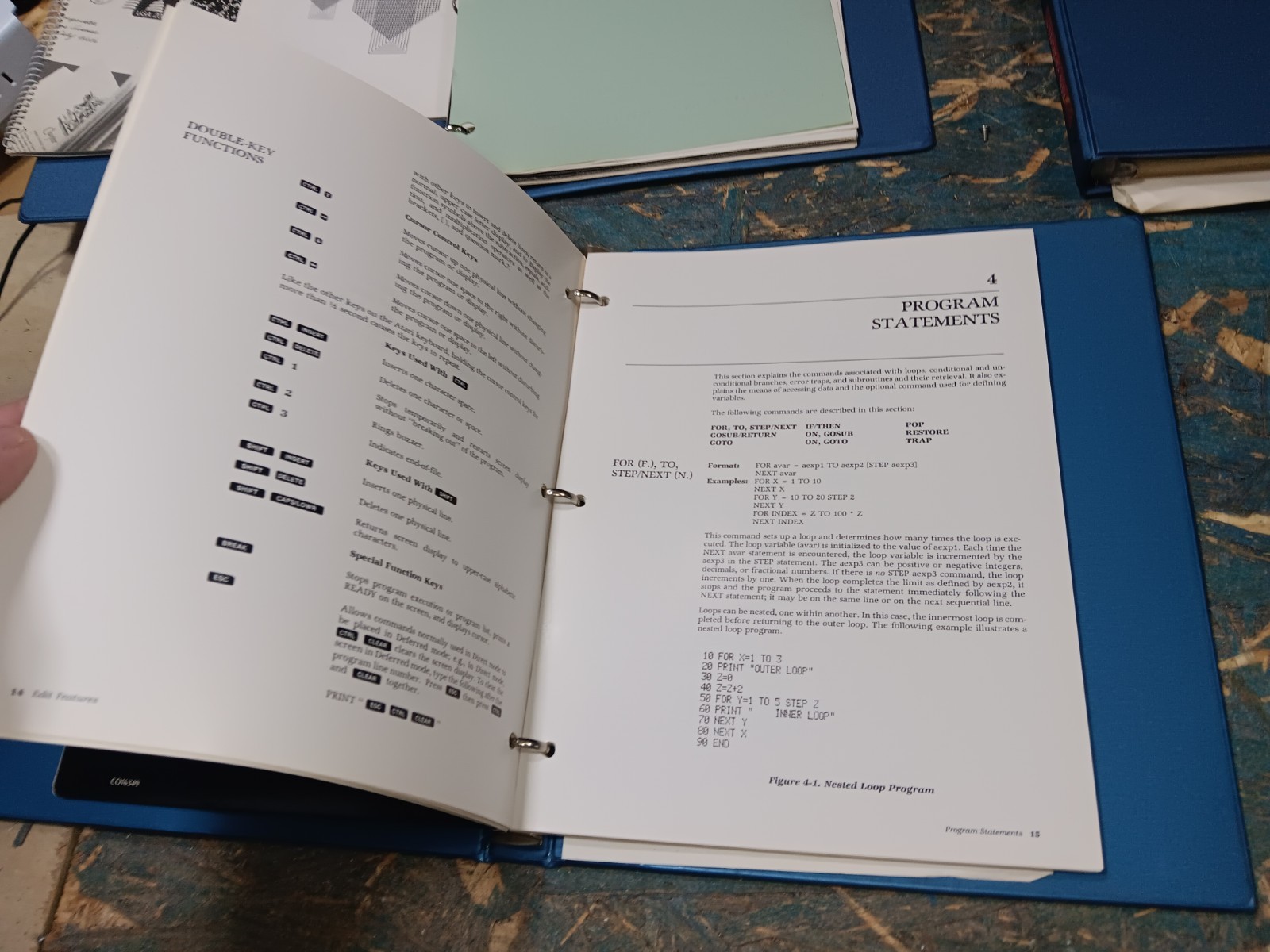 Atari 800 EXACT FLOPPY SYSTEM DISKS & MANUALS/BINDERS-BOTH TESTED-GOOD-SEE ALL