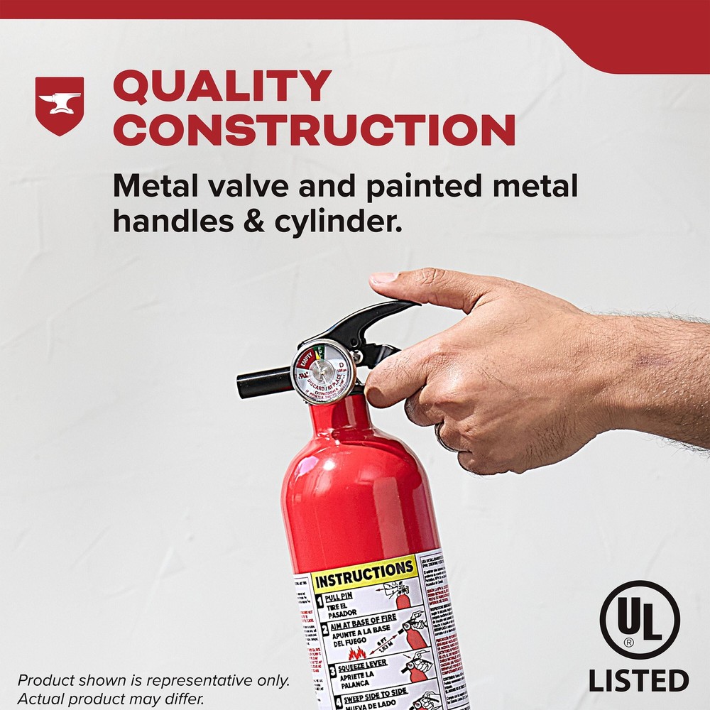 (2 pack) Kidde Basic Fire Extinguisher for Home, Residential 1A10BC