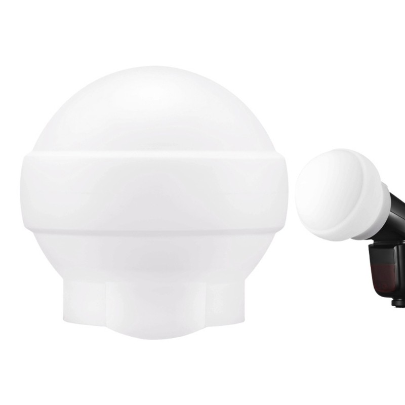 Foldable Softbox Spherical Design Uniform Light Diffusion For Photography