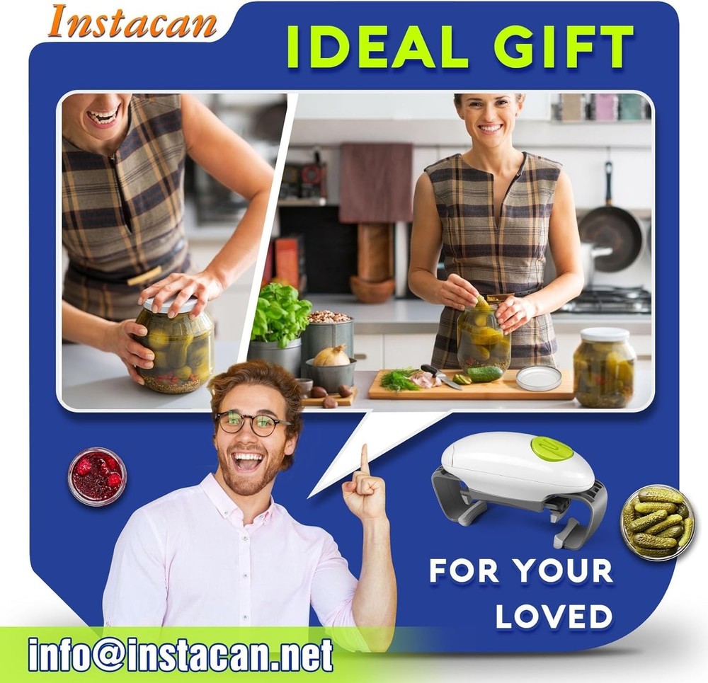 Automatic Bottle Opener for Weak Hands - One Touch