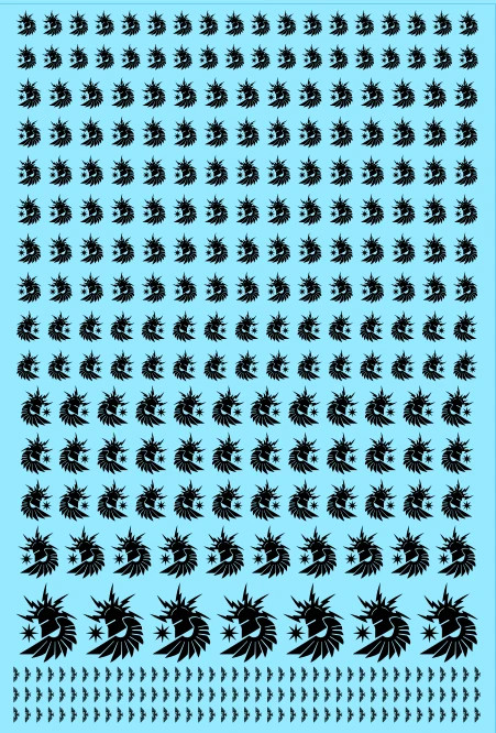 A6 - Phoenix Helmets Transfer Sheet