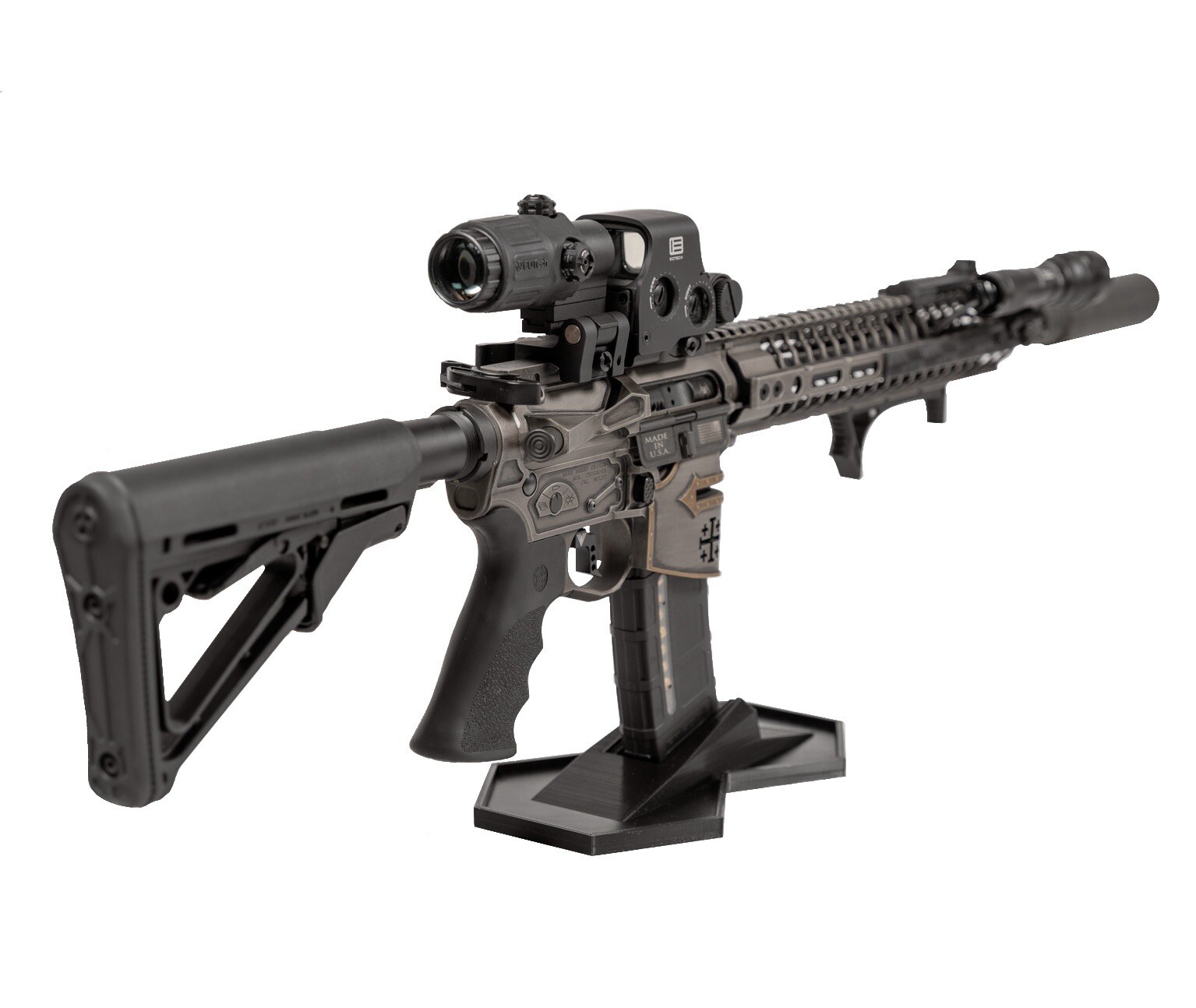 Mag Mount 5.56/.223 The Mag Rack Rifle Stand with Free Shipping