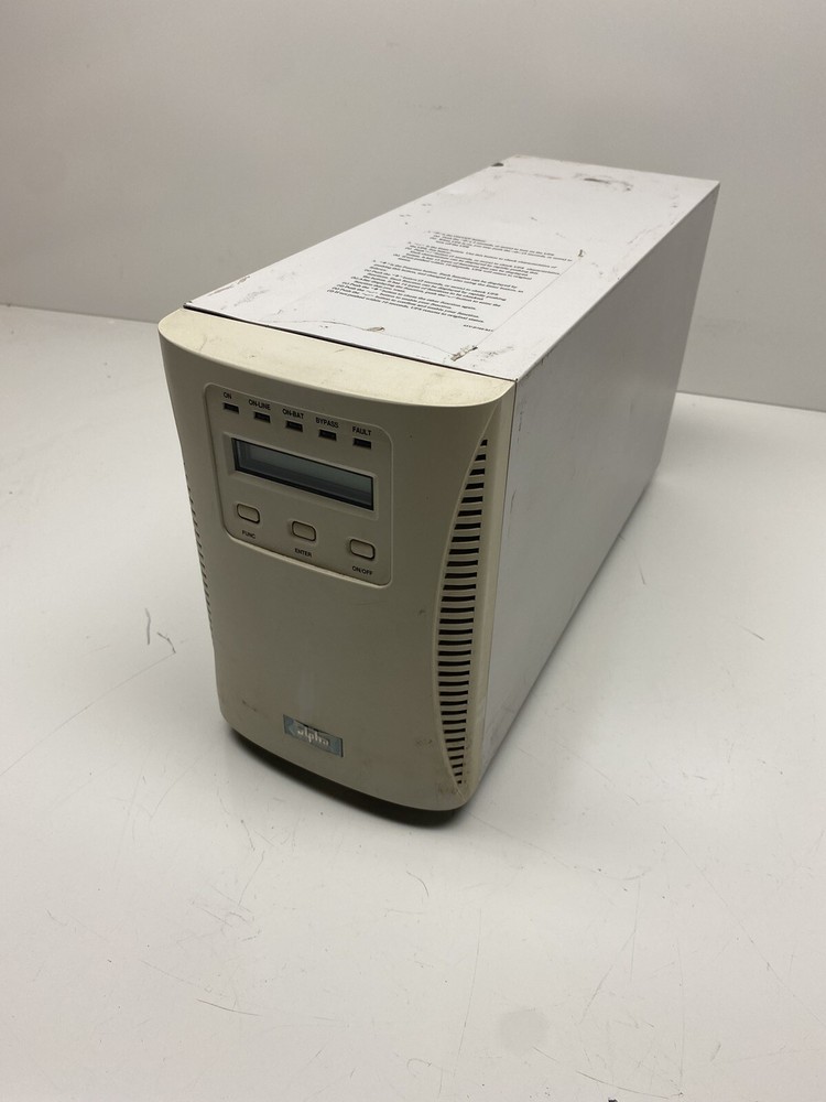Alpha Pinnacle Plus 1500 power supply