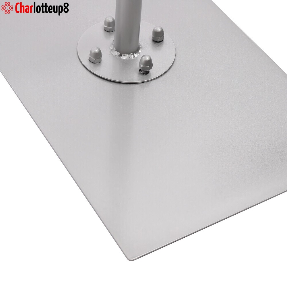 Silver Backdrop Stand Wedding Backdrop Stand Pipe Kit Party Decor Adjustable 3*6