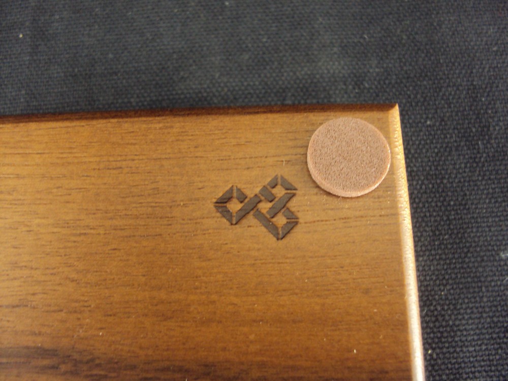 Executive Nested Desk Clock ~ Woodessen ~ Solid Walnut, Free USA Shipping!!