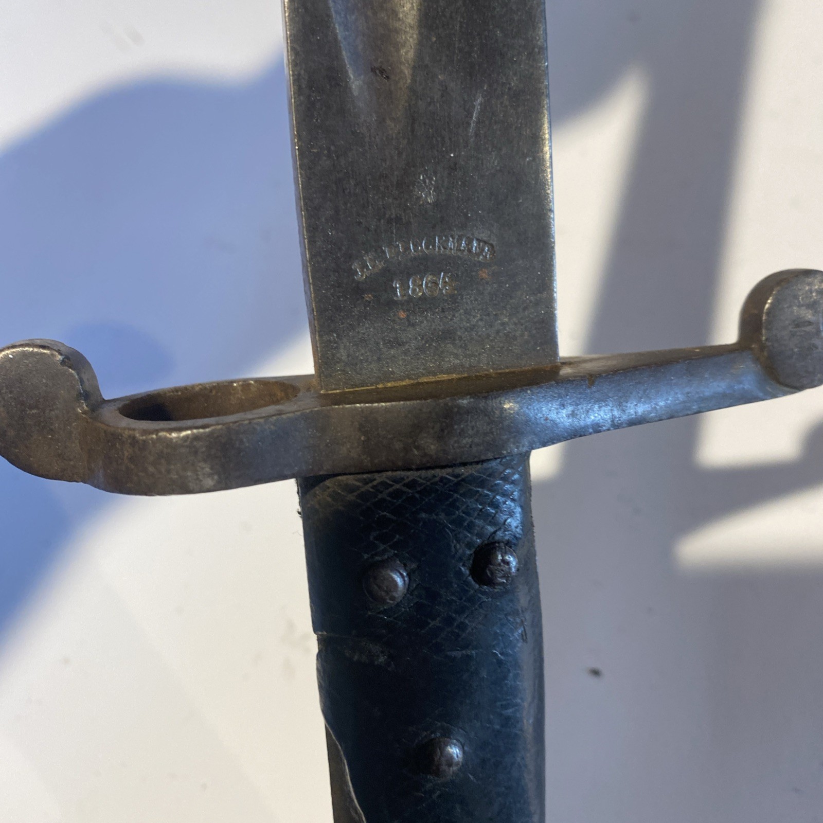 Civil War British Pattern 1856/58 Enfield Saber Sword Bayonet - #37