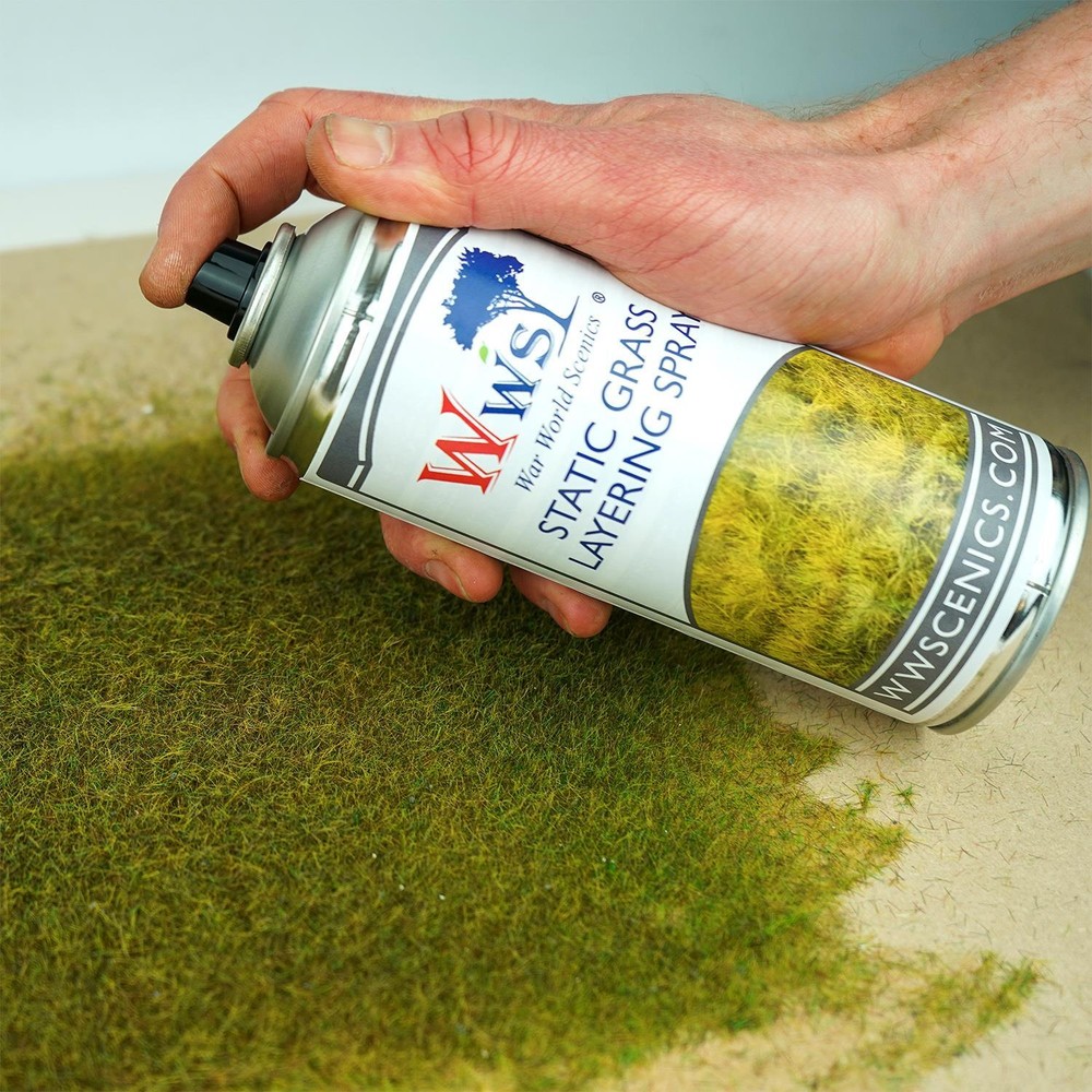 WWS 4mm Spring Static Grass | DIFFERENT SIZES | WSG4 | Model Scenery Material