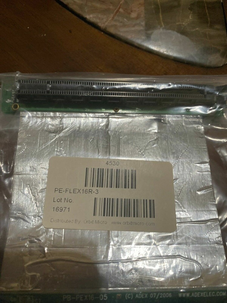 Electronics PE-FLEX16R-3 3” PCI Express X16 Flexible Right Angle Extender