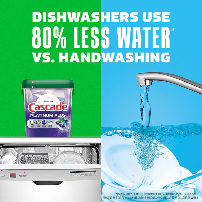 Cascade Platinum Plus 21 -Count Fresh scent Dishwasher Detergent