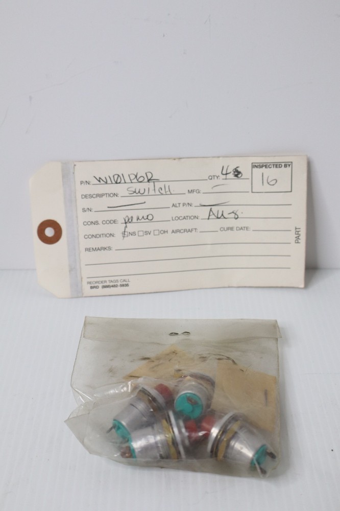 W101P6R Push Switch - 4 Available