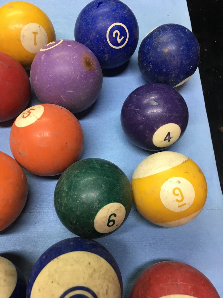 Vintage Billard Balls Pool Shift Knob