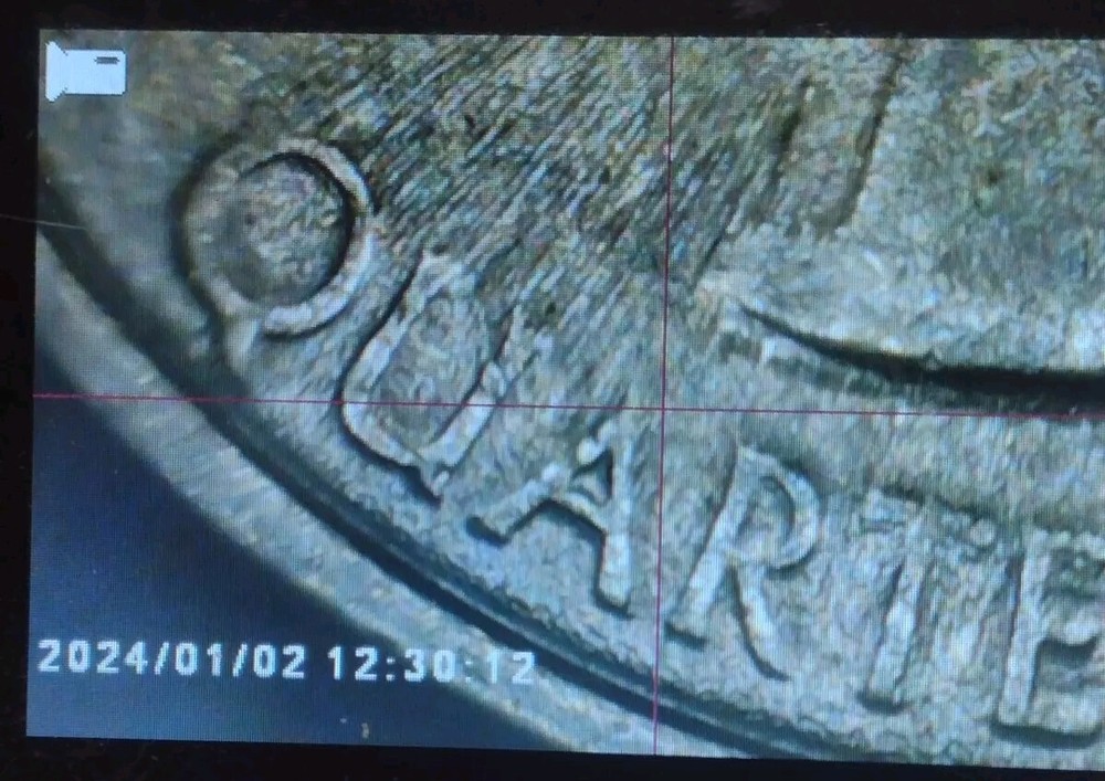 2015 Kisatchie Quarter Strike Thru Error