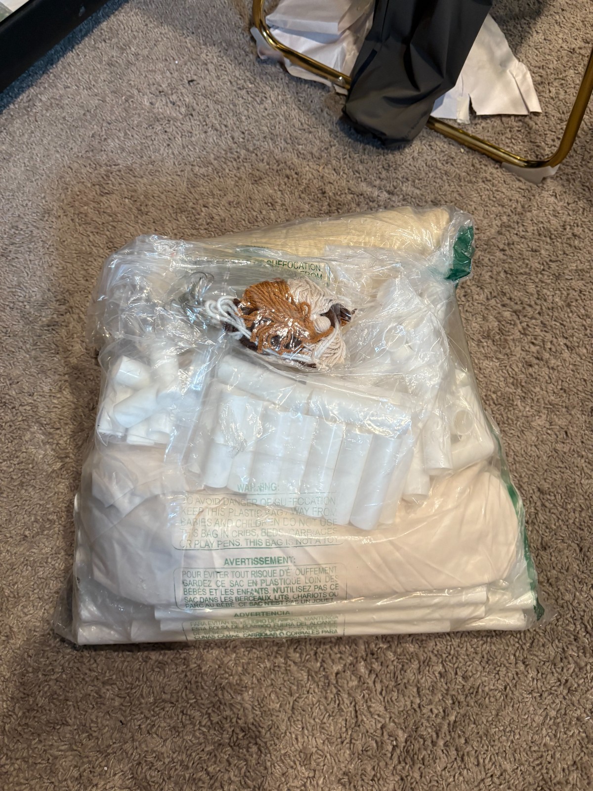 Little Dove Store Kids Tent 3 Windows Generic Model Indoor Outdoor Cream