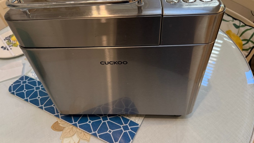 CUCKOO CBM-AAB101S 2 Lb Multi-Functional Bread Maker – 15 Menu Options