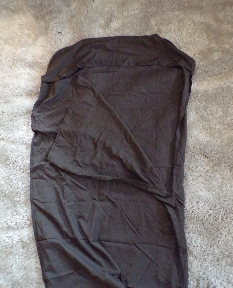Mountainsmith Polyester Mummy Sleeping Bag Liner Anvil Grey