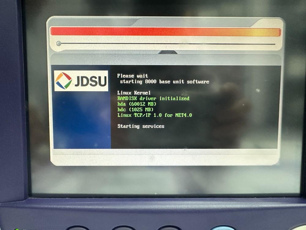 JDSU MTS-8000 Optical Spectrum Analyzer Scalable Multitest Network Tester
