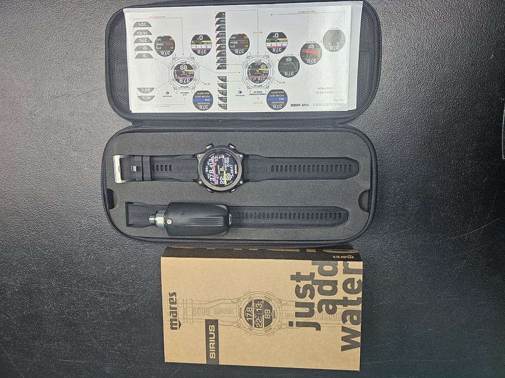 Mares Sirius Dive Computer With Wireless Transmitter