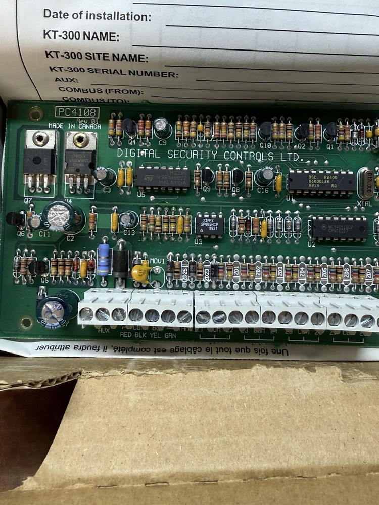 DSC MAXSYS PC4108 Zone Input Module_ NEW