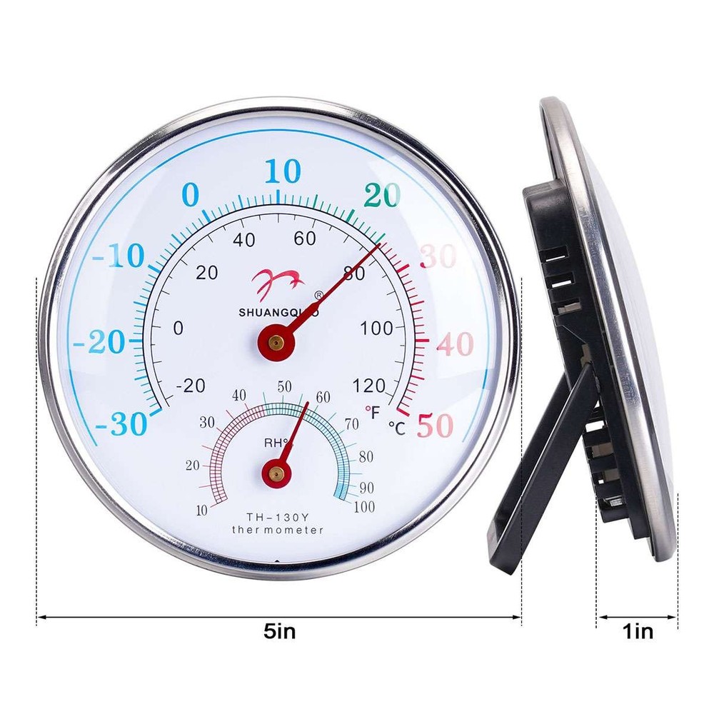 Analog Thermometer Hygrometer Humidity meter Room Indoor Temperature