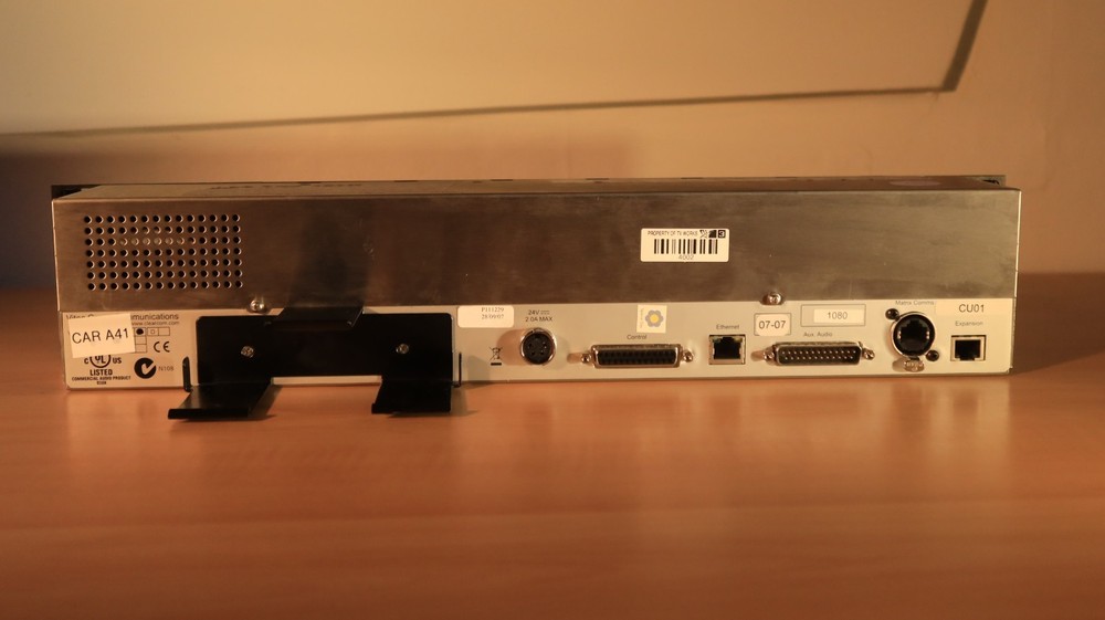 Clear-Com V-Series 24 Button Intercom Panel (V24P4) NEEDS REPAIR