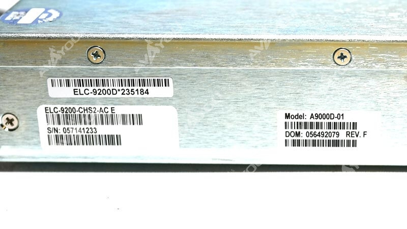 Harmonic Electra ELC-9200-CHS2-AC-E MPEG-2 H.264 Encoder ELC-9200D ELC-9240