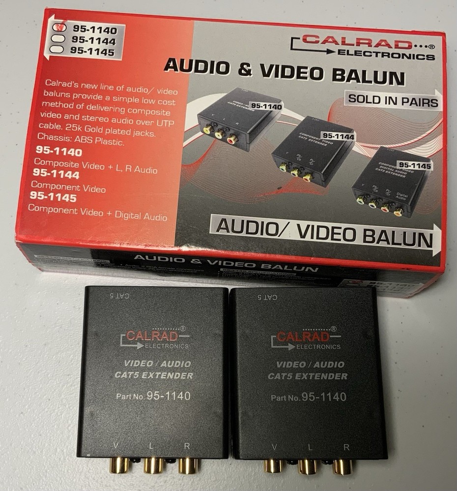 Calrad 95-1140 Audio & Video Composite