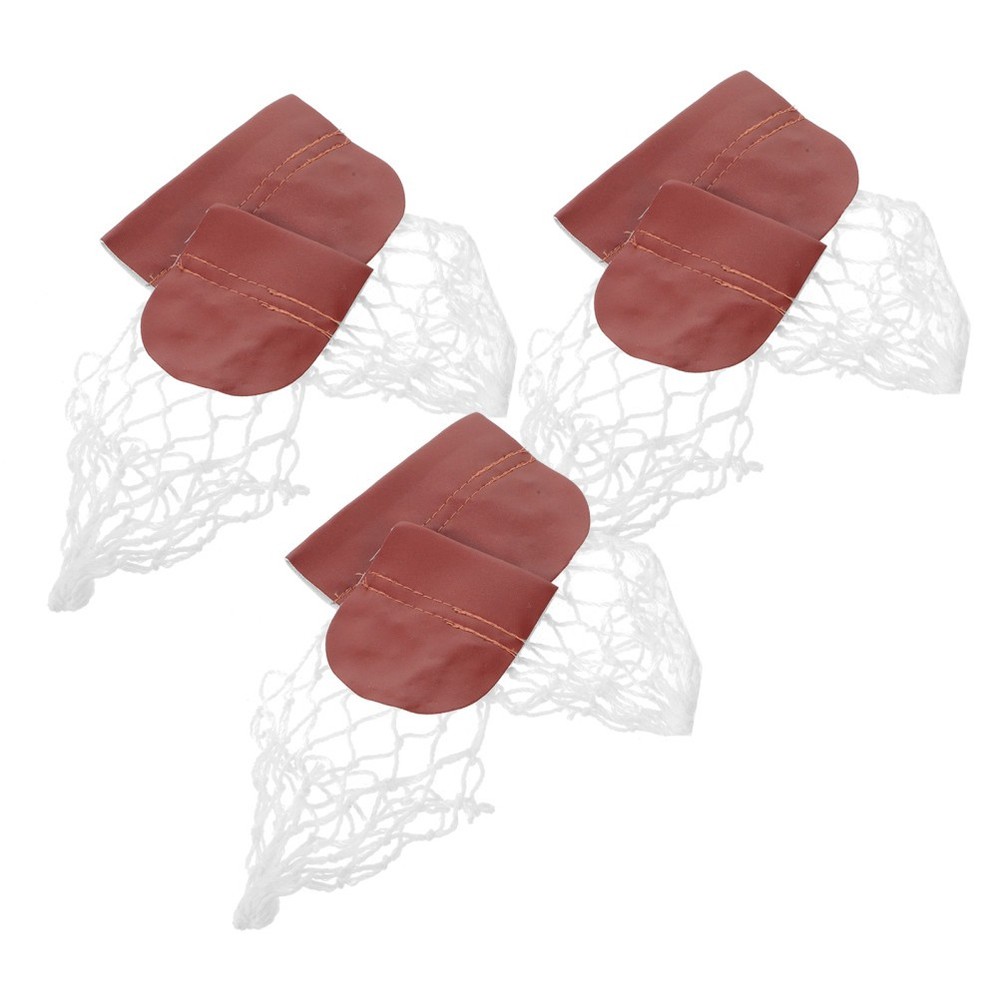 6 Pcs Pool Table Replacement Mesh Bag Equipment Billiard Pockets Covers