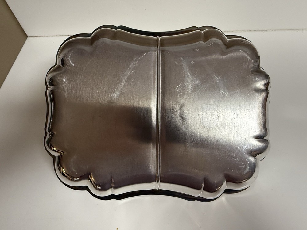 Lunt Silver Plate V-38 Rectangular Vegetable Server