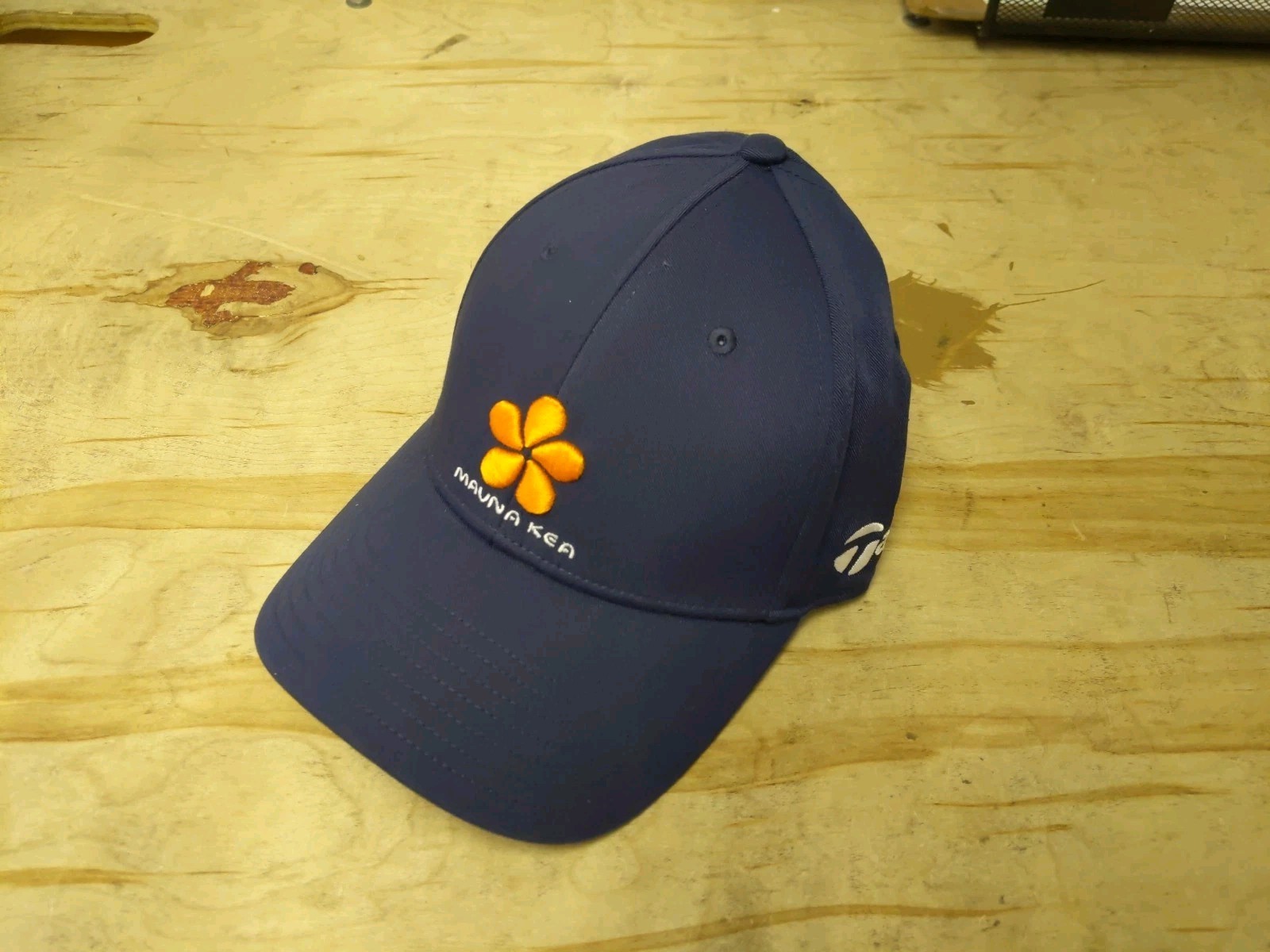 Mauna Kea TaylorMade Navy Fitted Hat Cap L/XL