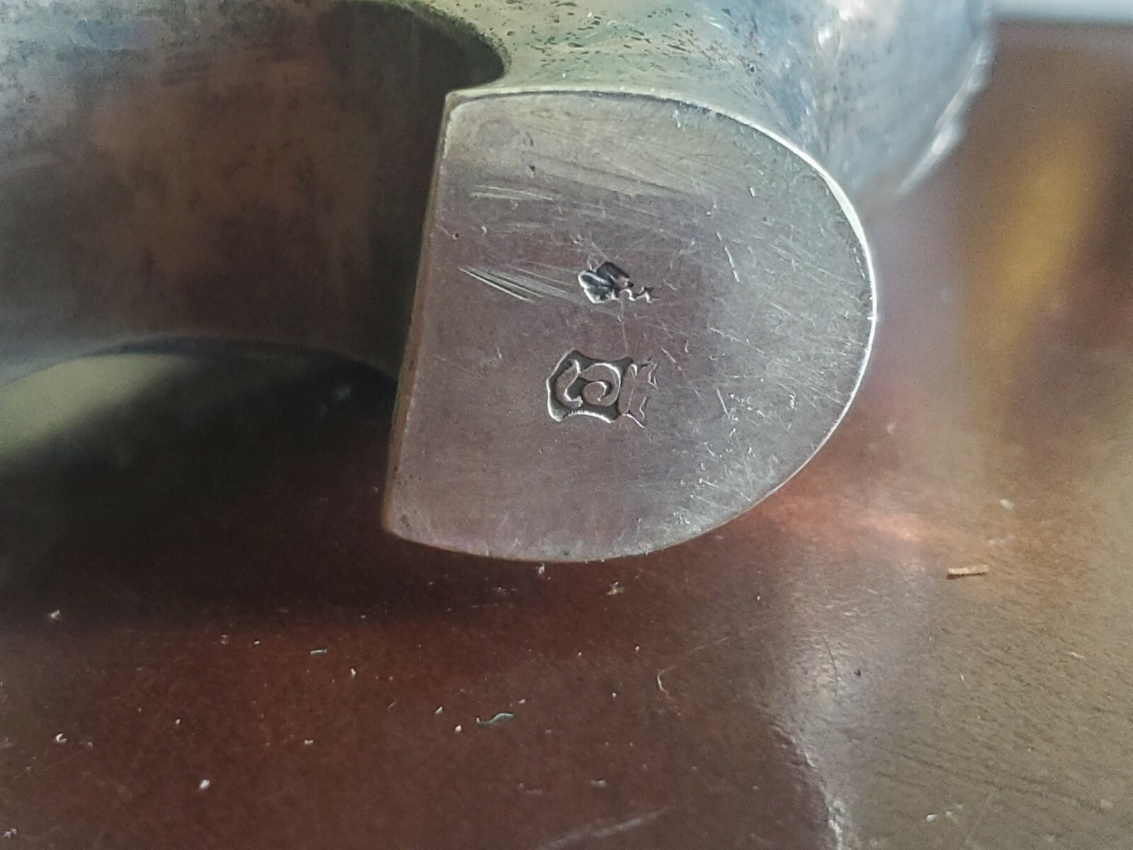 RARE ANTIQUE VICTORIAN SOLID STERLING SILVER SHOE PIN FIGURINE LONDON