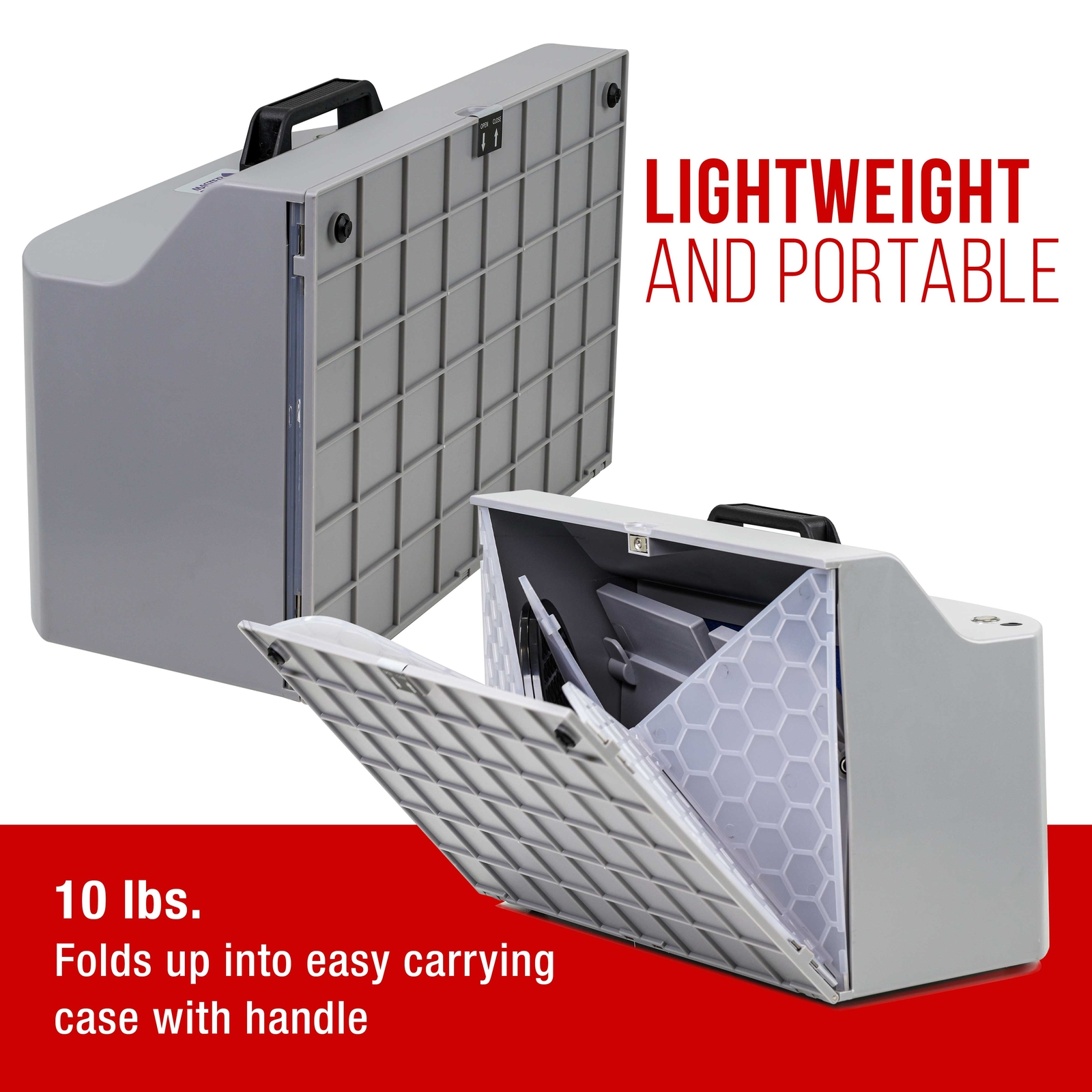 Master Airbrush Portable Hobby Paint Spray Booth Kit, Dual Exhaust Fans, Lights