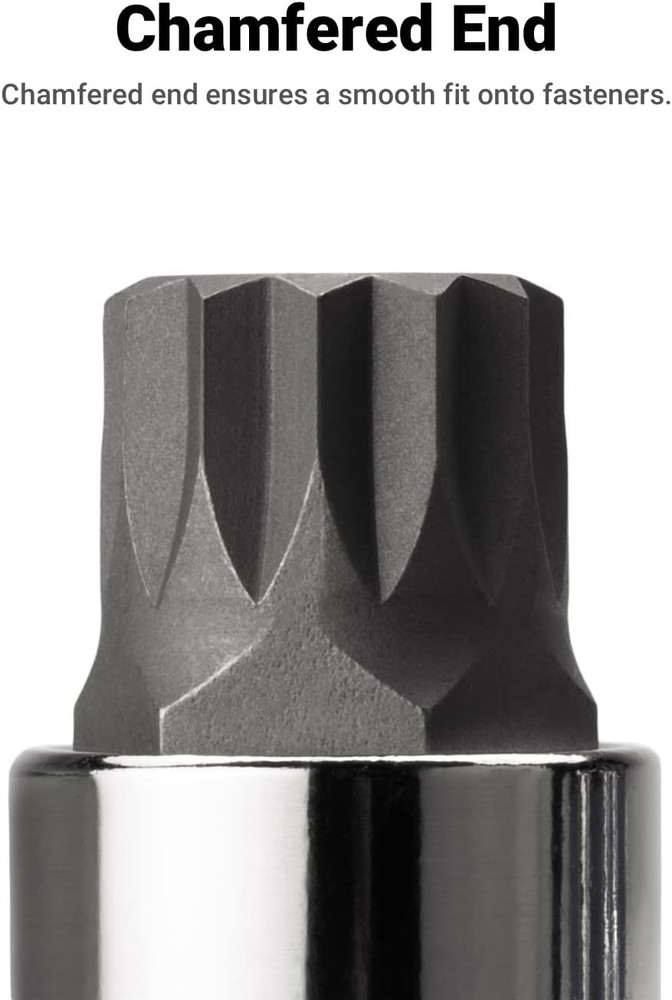 Capri Tools XZN Triple Square Bit Socket Set 14-Piece (XZN Bit Set/Master)