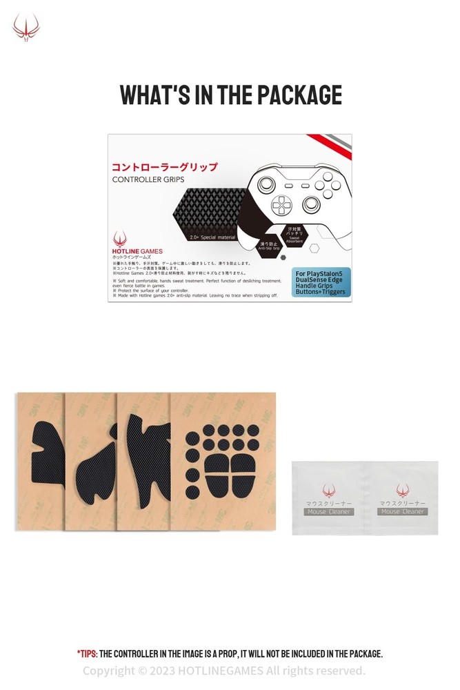 Controller Grips Compatible with PS5 Dualsense Edge, PlayStation 5 Controller...
