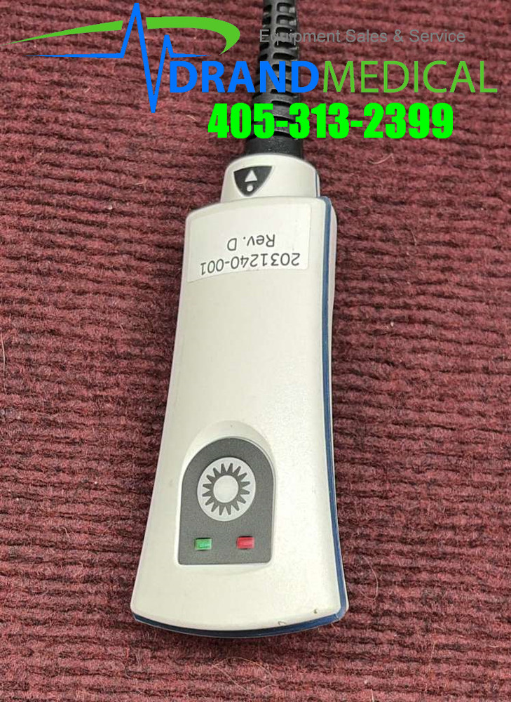 GE MAC 5500 System ECG/EKG Machine with module and barcode scanner