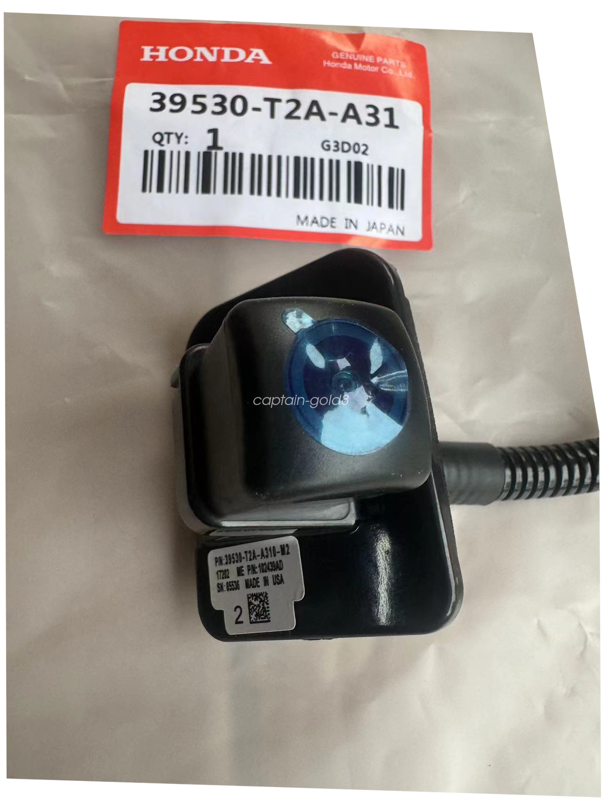 NEW OEM Rear View Backup Parking Camera For 2016-2017 Honda Accord 39530-T2A-A31