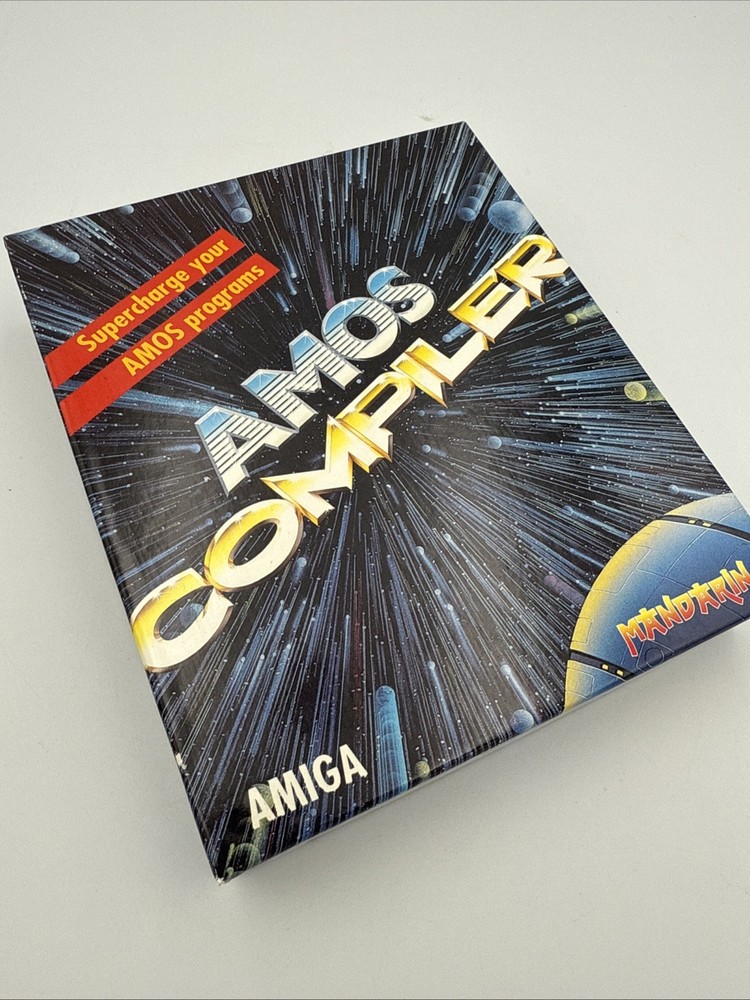 Mandarin AMOS Compiler Commodore Amiga Software,  Complete