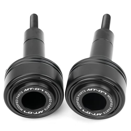 Motorcycle Frame Sliders Falling Crash Protector Guards Compatible With Black