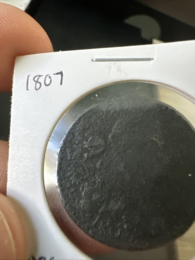 1807 Large Fraction Draped Bust Large Cent